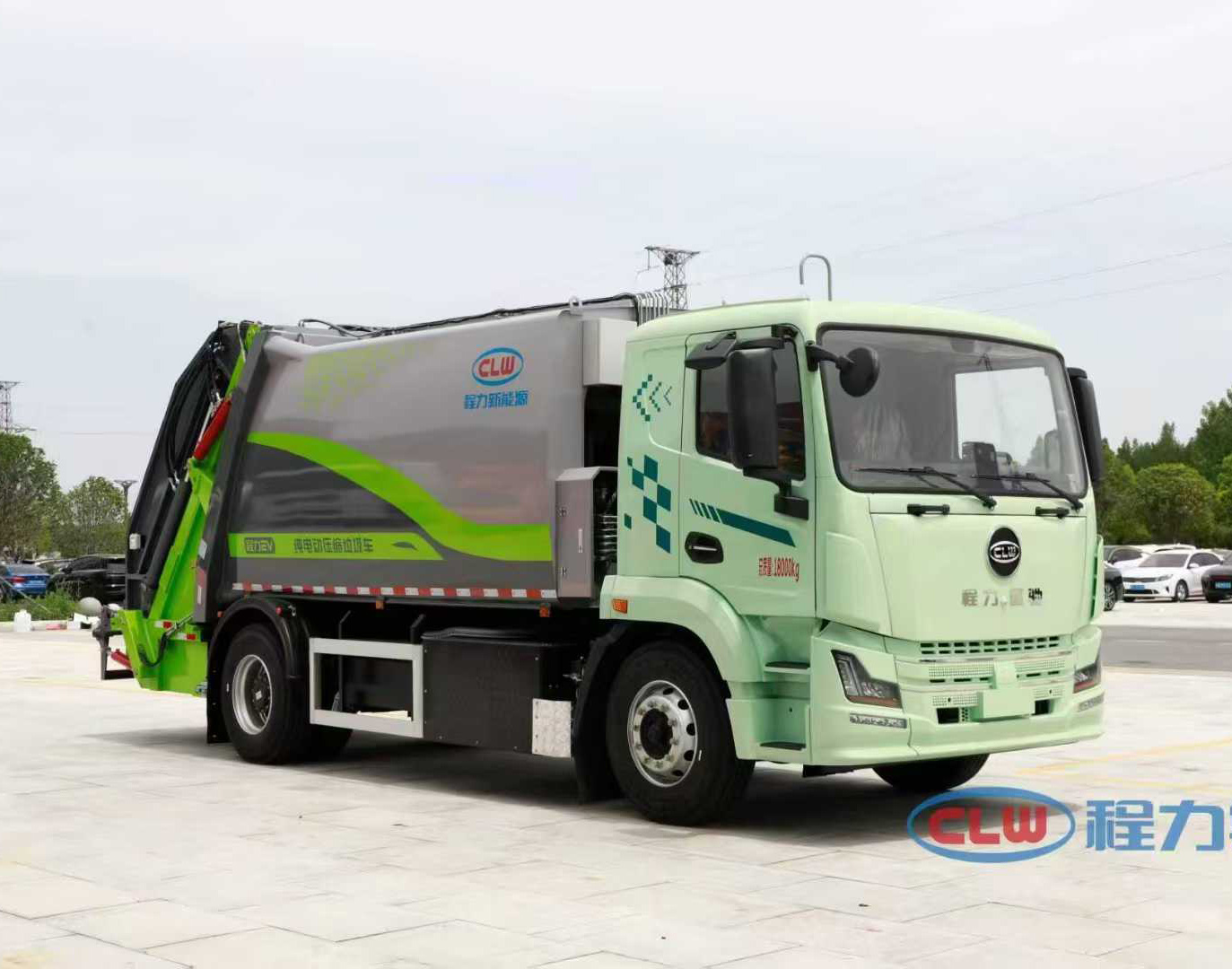 程力星馳12方純電動壓縮式垃圾車EV