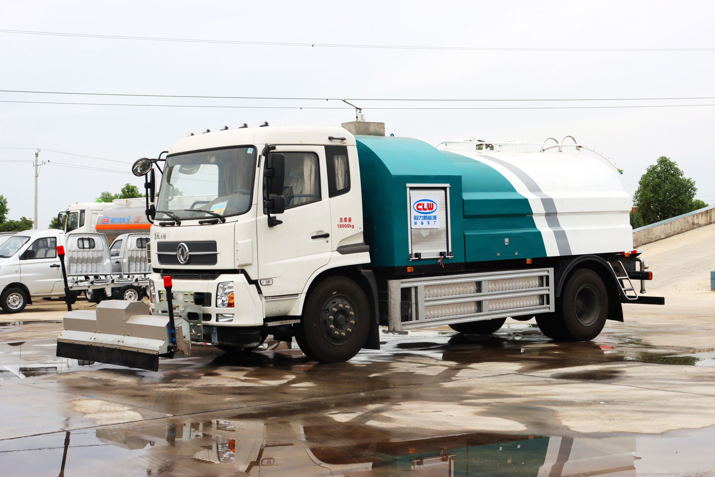 東風天錦純電動9方多功能清洗車圖片2